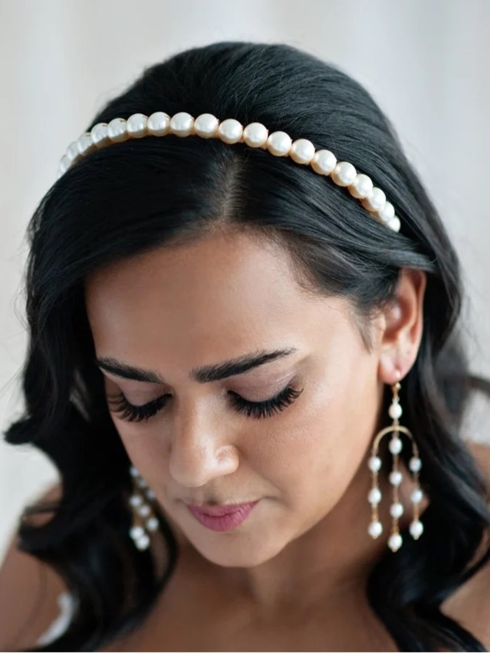 Target Pearl Beaded Headband